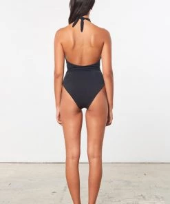 Mara Hoffman Swim Roni One Piece Nero