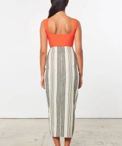 Mara Hoffman Skirts Izzi Skirt Black Cream