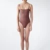 Nu Swim Straight One Piece Cocoa