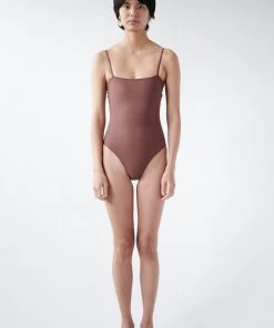 Nu Swim Straight One Piece Cocoa
