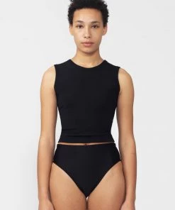 Nu Swim Shell Top Black