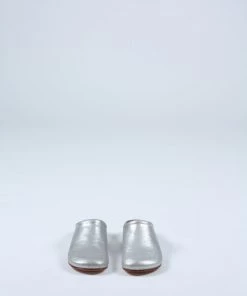 Lauren Manoogian Shoes Mono Mule Silver