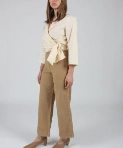 Shaina Mote Utility Pant Tan Pants