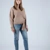 Rodebjer Anisah Sweater Faded Terracotta