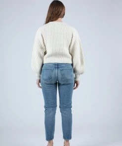 Eleven Six Charlotte Sweater Ivory Sweaters