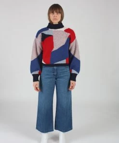 Eleven Six Caroline Sweater Multi Denauvaud Combo