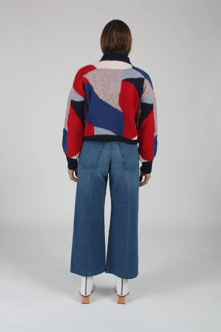 Eleven Six Caroline Sweater Multi Denauvaud Combo 5 Eleven Six Caroline Sweater Multi Denauvaud Combo