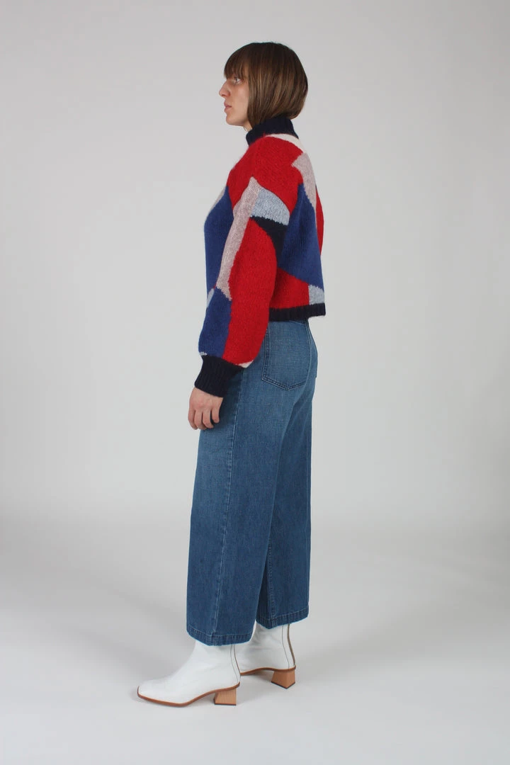 Eleven Six Caroline Sweater Multi Denauvaud Combo 4 Eleven Six Caroline Sweater Multi Denauvaud Combo