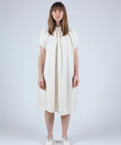 Lauren Manoogian Gather Dress White