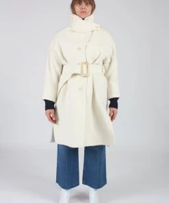 Rodebjer Boldizsar Coat White Outerwear 10 Rodebjer Boldizsar Coat White Outerwear