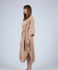 Natalie Martin Marin Dress Conch Shell Gauze