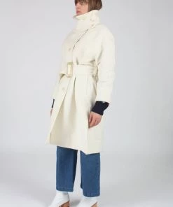 Rodebjer Boldizsar Coat White Outerwear 11 Rodebjer Boldizsar Coat White Outerwear