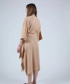 Natalie Martin Marin Dress Conch Shell Gauze