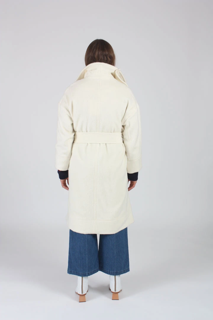 Rodebjer Boldizsar Coat White Outerwear 7 Rodebjer Boldizsar Coat White Outerwear