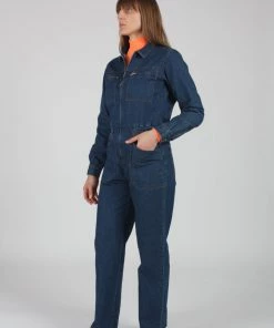 L.F.Markey Danny Boilersuit Indigo Jumpsuits