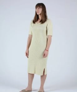 Wol Hide Rib Dress Pollen 8 Wol Hide Rib Dress Pollen