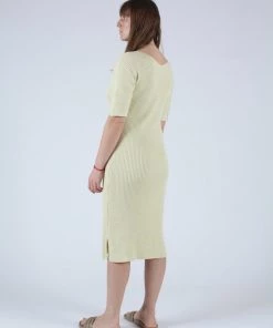 Wol Hide Rib Dress Pollen 9 Wol Hide Rib Dress Pollen
