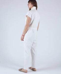 Apiece Apart Azore Jumpsuit Cream