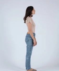 Moussy Denim MVS Isabel Tapered Skinny Blue