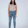 Moussy Denim MVS Isabel Tapered Skinny Blue