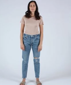 Moussy Denim MVS Isabel Tapered Skinny Blue
