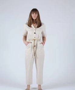 Nanushka Jumpsuits Zuni Jumpsuit Off White