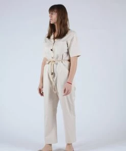Nanushka Jumpsuits Zuni Jumpsuit Off White