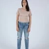 Moussy MV Latrobe Tapered Jean Light Blue
