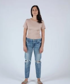 Moussy MV Latrobe Tapered Jean Light Blue