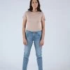 Moussy Light Blue Powder Skinny Jean Denim