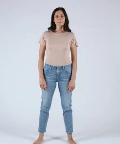 Moussy Light Blue Powder Skinny Jean Denim