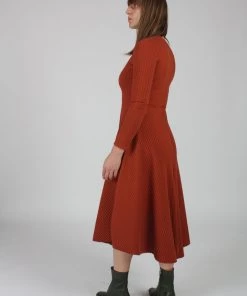 Wray Molly Dress Terracotta