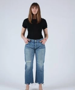 Moussy Denim MV Leola Cropped Straight Jean