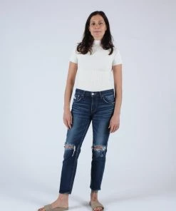 Moussy Comfort Marissa Skinny Dark Blue Denim