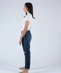 Moussy Comfort Marissa Skinny Dark Blue Denim