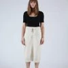 Wol Hide Pebble Skirt Natural