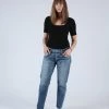 Moussy Denim MV Vienna Tapered Medium Blue