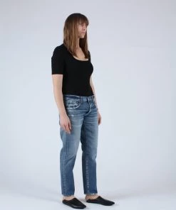 Moussy Denim MV Vienna Tapered Medium Blue