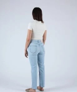 Bliss And Mischief Collector Fit Denim Light Wash