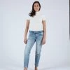 Moussy MV Kelley Tapered Light Blue Denim