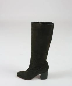No.6 Shoes Sloan Knee High Boot In Pine/Bottle