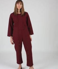 Caron Callahan Ace Jumpsuit Quilted Cotton Jumpsuits
