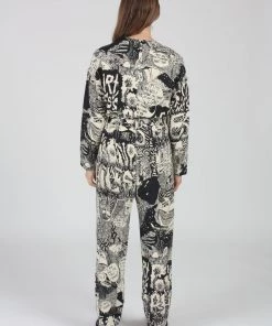 Rachel Comey Pants Glitch Jumpsuit Black Chatter