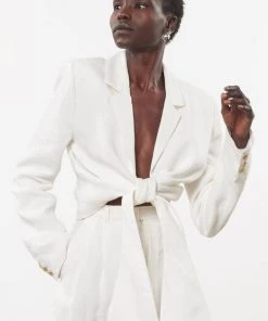Mara Hoffman Catalina Jacket White