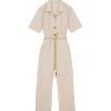 Nanushka Jumpsuits Zuni Jumpsuit Off White