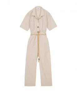 Nanushka Jumpsuits Zuni Jumpsuit Off White