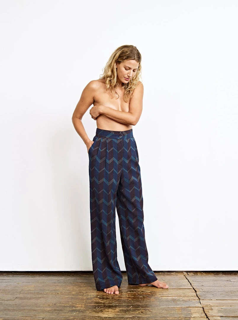 Ace & Jig Pants Kate Trouser Dusk 3 Ace & Jig Pants Kate Trouser Dusk