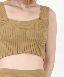 Micaela Greg Tees And Tanks Arc Tank Bronze