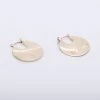 Leigh Miller Jewelry Small Pailette Earring Brass