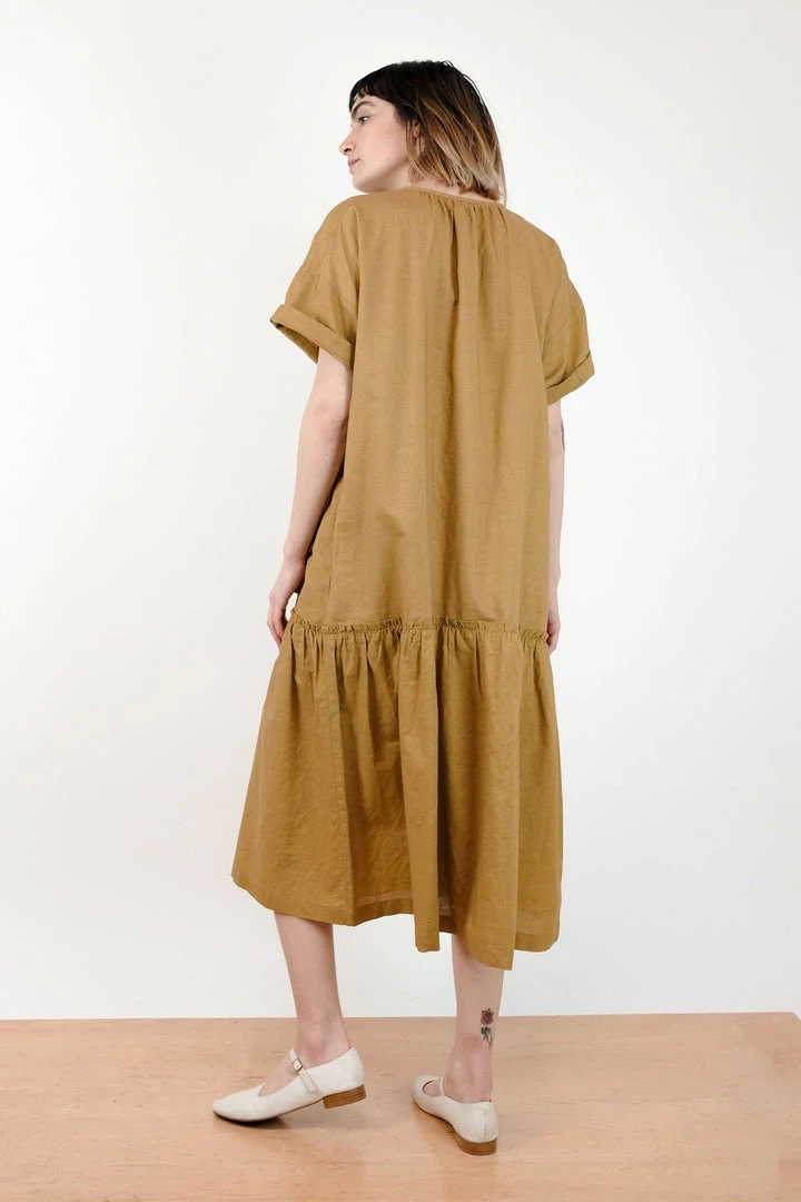 Micaela Greg Sale Cleo Dress Golden 6 Micaela Greg Sale Cleo Dress Golden